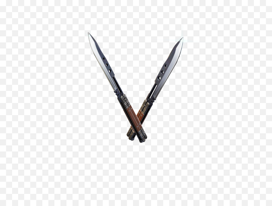 Butterfly Knives - Butterfly Knives Fortnite Png,Knife Png Transparent