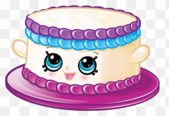 Smoothie Clipart Shopkins - Cartoon Png Download Full Shopkins Bree Birthday Cake,Shopkins Png Images