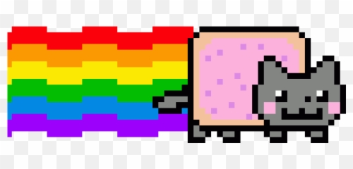 Nyan Cat Png Gif Transparent Image - Nyan Cat Png,Nyan Cat Png