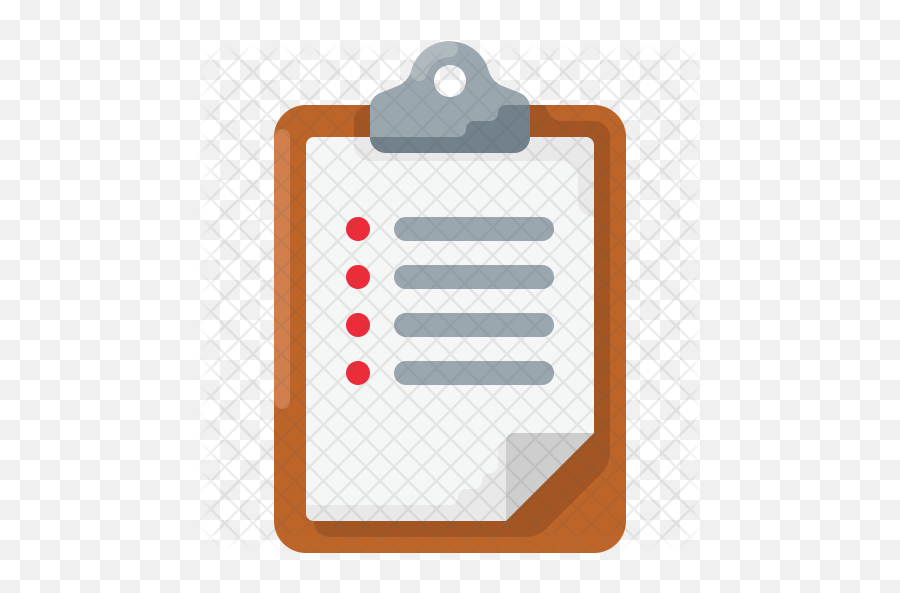 Available In Svg Png Eps Ai Icon Fonts - Checklist Error Icon,Clipboard Png