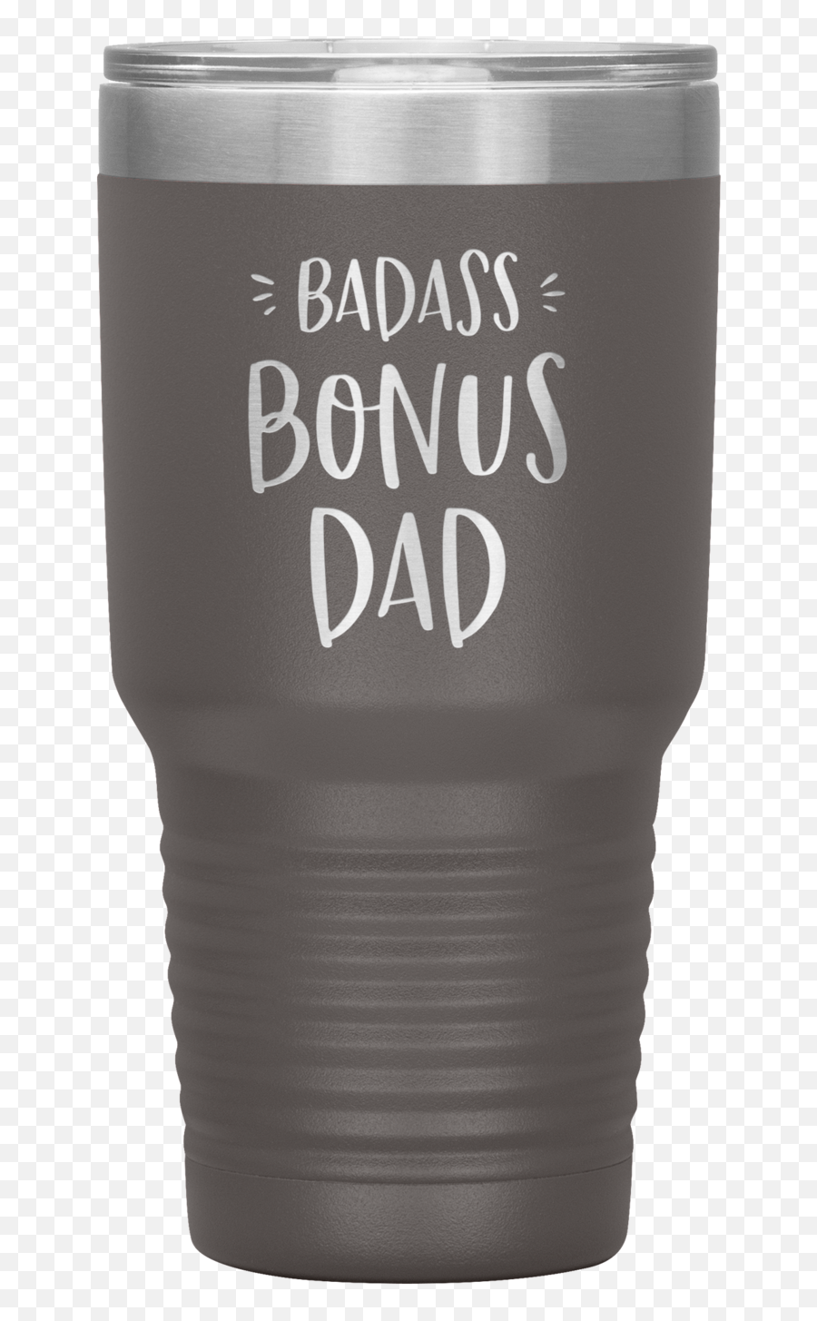 Badass Bonus Dad 30 Oz Laser Etched Tumbler - Pint Glass Png,Badass Png