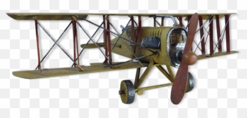 Biplane Plane Selency - Air Transportation Png,Biplane Png