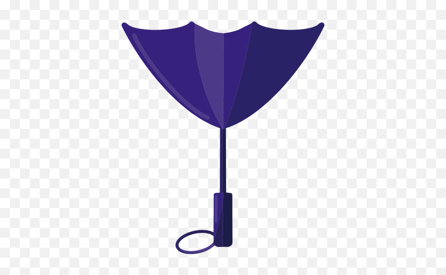 Blue Umbrella Upside Down Illustration - Transparent Png Upside Down Umbrella Transparent,Umbrella Clipart Png
