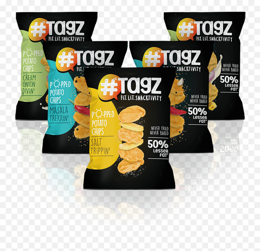 Tagz - Combo 1 Tagz Foods Png,Potato Chips Png