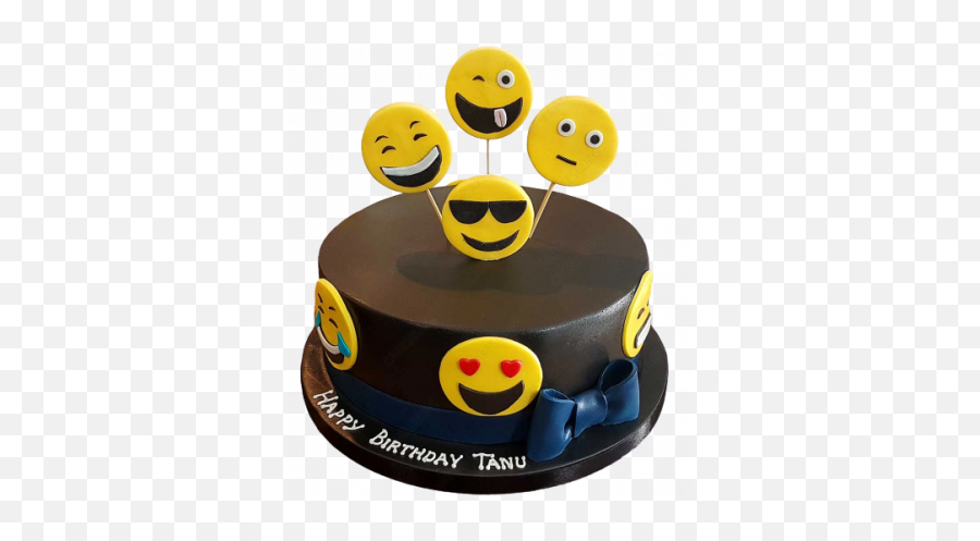 Order Online Emoji Cakes - Emoji Cake Png,Cake Emoji Png