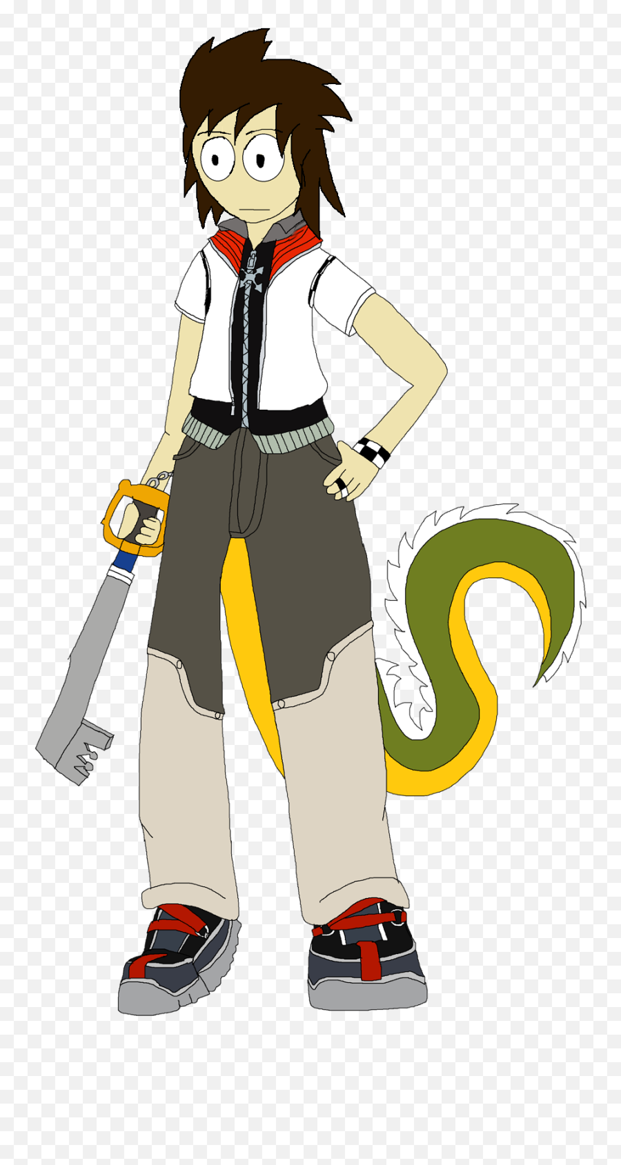 Arthur As Roxas Different Hair By Alerkina4the5th - Fur Fiction Png,Roxas Png