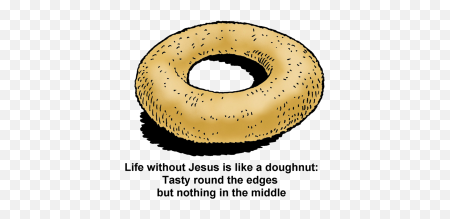 Image Download Donut Christartcom - Life Without Jesus Is Like A Donut Png,Donut Clipart Png