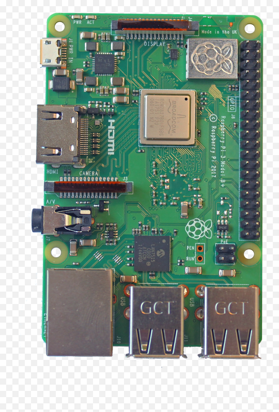 Add Images Of The Raspberry Pi Board - Hdmi Png,Raspberry Pi Png