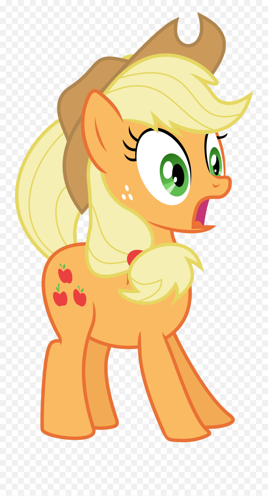 Applejack Gasp Transparent Png - Apple Jacks My Little Pony,Applejack Png