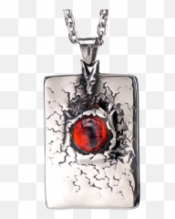 The Eye Of Sauron Crack Necklace For Men Stainless Steel Devil Eyes Pendant - Buy EyesRed EyesEye Shiva Shell Product Alibabacom Solid png