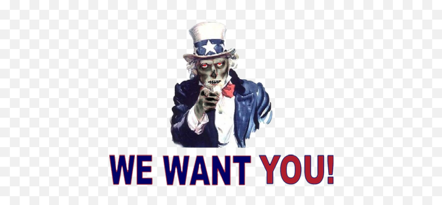 Uncle Sam I Want You Png Download - Want You For Army,We Want You Png
