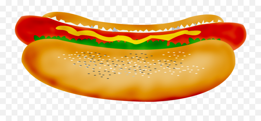 Hotdog Clipart Boerewors Rolls - Chicago Style Hot Dog Clip Art Png,Transparent Hot Dog
