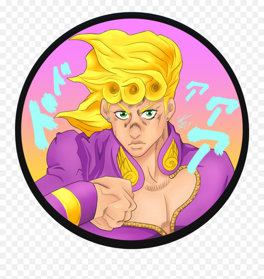 Giorno Giovanna By Starxvii - Cartoon Png,Giorno Png