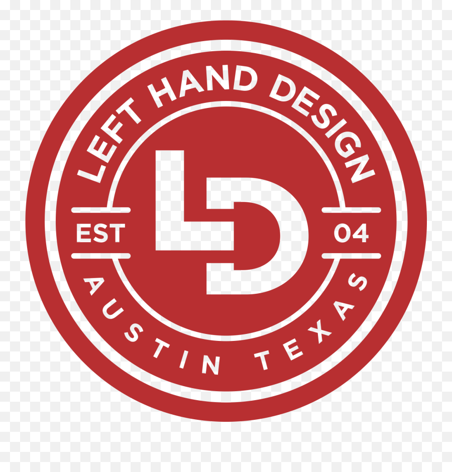 Austin Graphic Design Logo And Branding Left Hand - Circle Png,Hand Logos