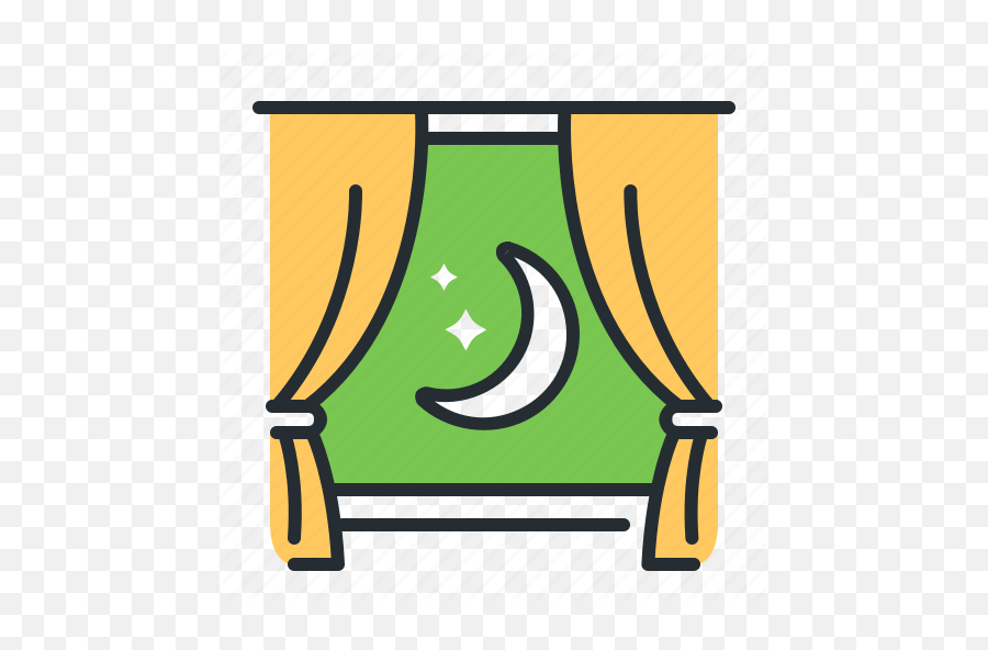 Crescent Moon Night Window Icon - Download On Iconfinder Religion Png,Crescent Icon