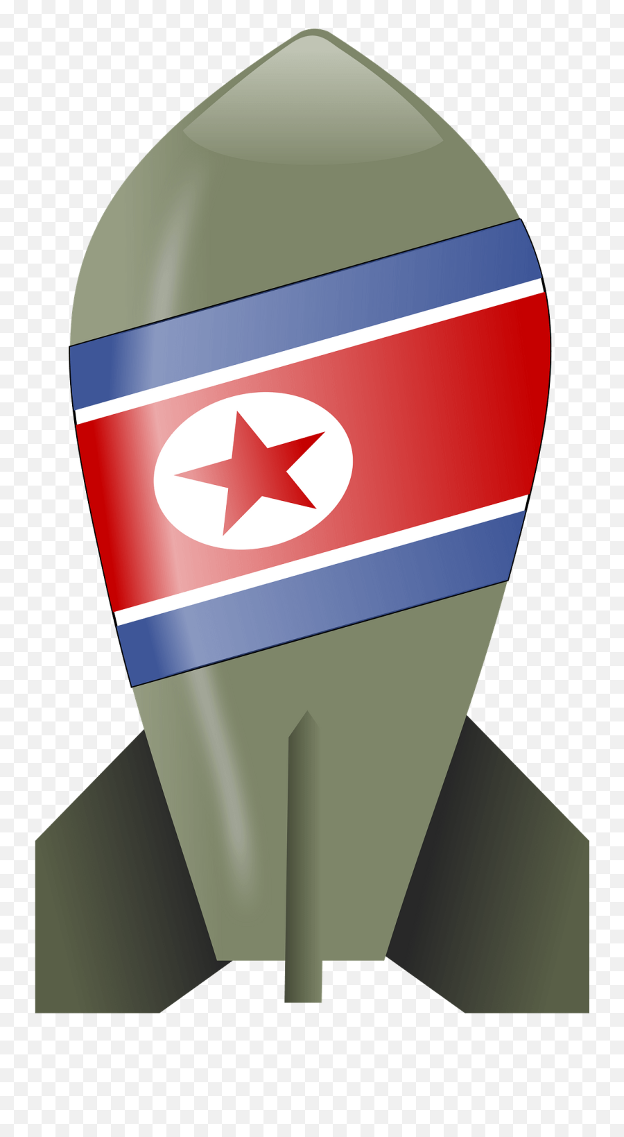 North Korea Bomb Clipart - North Korean Nuclear Bomb Transparent Png,Atomic Bomb Icon
