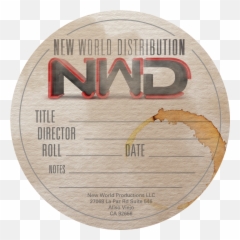 Nwd Film Can Label - Solid png