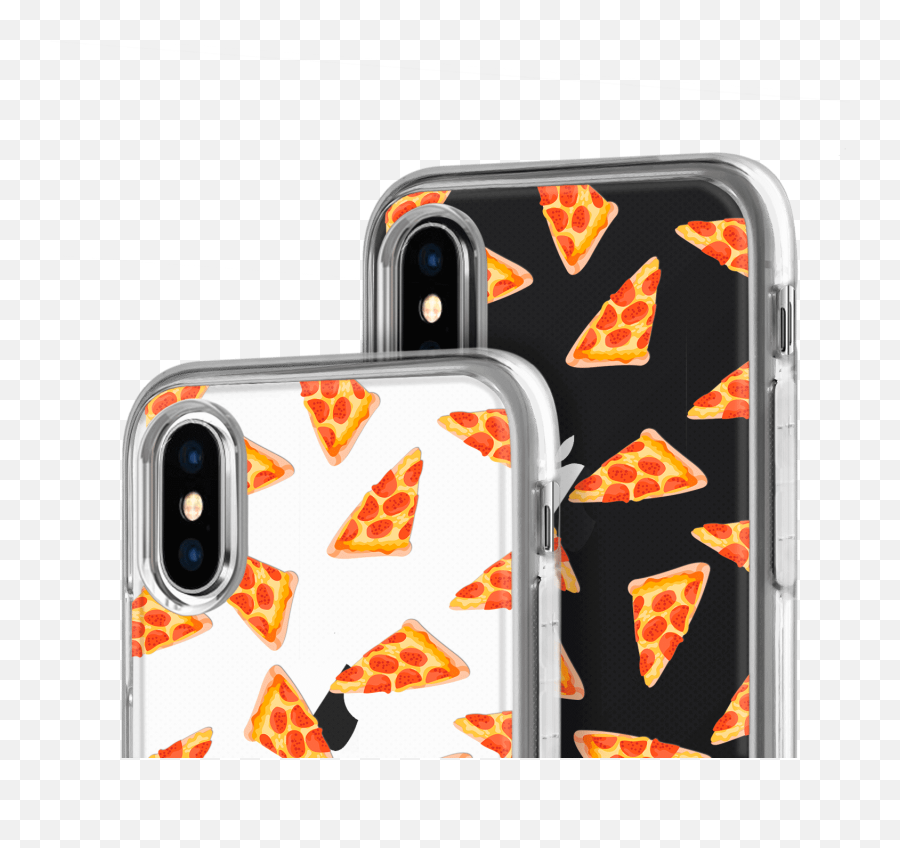 Pizza Slice Icon Classic Clear Case Cover For Iphone Xs Max - Smartphone Png,Iphone Icon Case