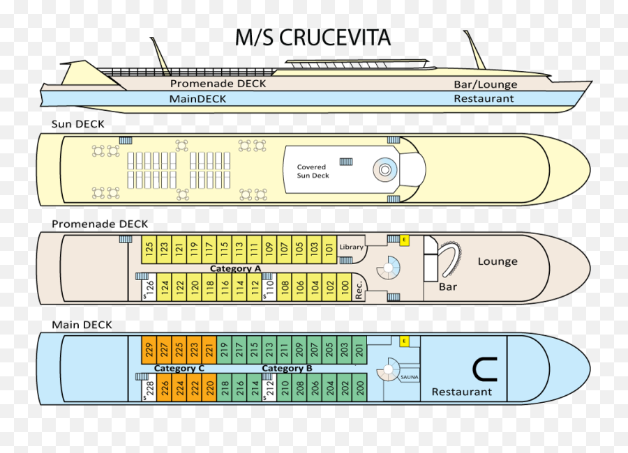 Timeless Tulips 2022 - Value World Cruises Ms Crucevita Deck Plan Png,Vivacious Icon Suite