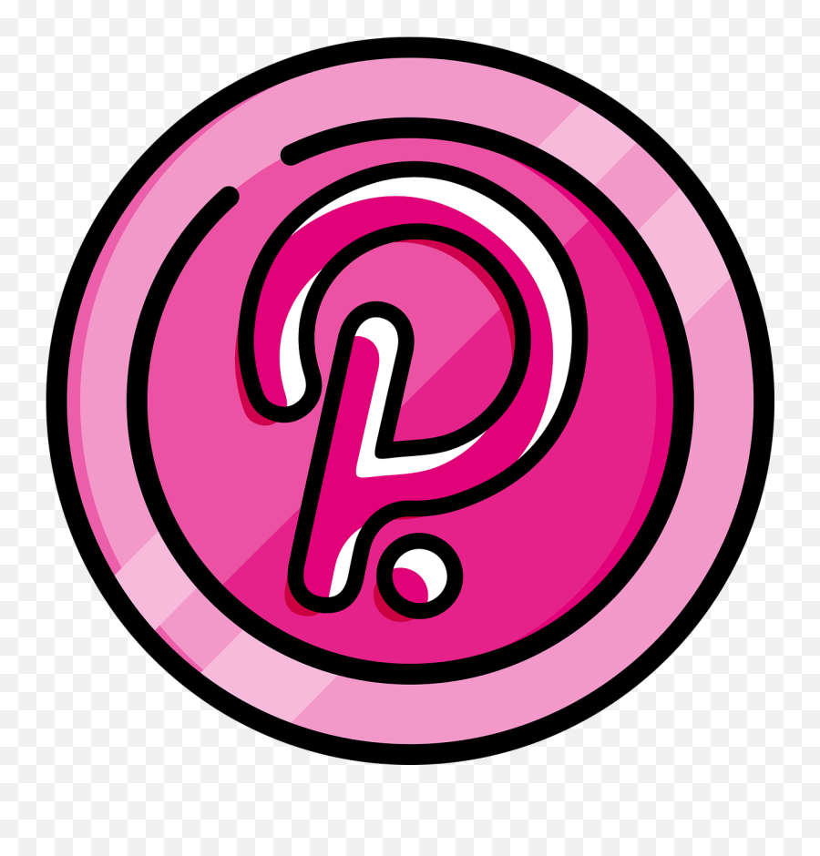Polkadot Cryptocurrency Blockchain - Free Vector Graphic On Polkadot Crypto Png,Pink Pinterest Icon