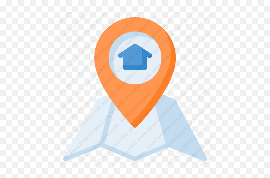 Download Address Vector Icon Inventicons - Vertical Png,Here Maps Icon