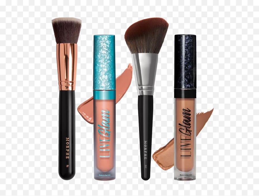 Liveglam Monthly Makeup Subscription Box - Makeup Brush Set Png,Morphe Icon Bronzer