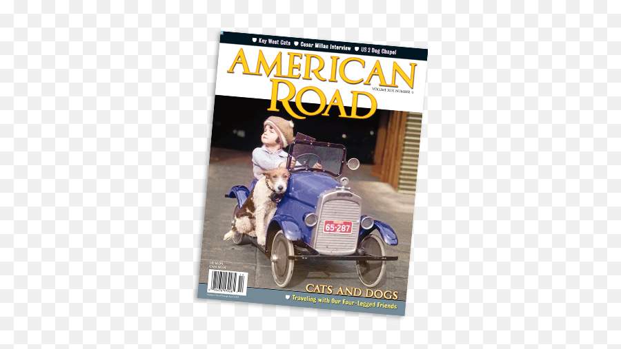 American Road Trips Magazine Route 66 Getaway - 1920s Pedal Car Png,American Icon Magazine