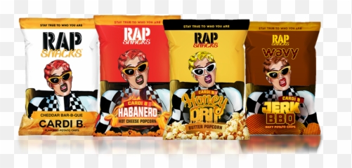 Introducing Cardi B U2013 Rap Snacks - Cardi B Rap Snacks Png,Cardi B Png