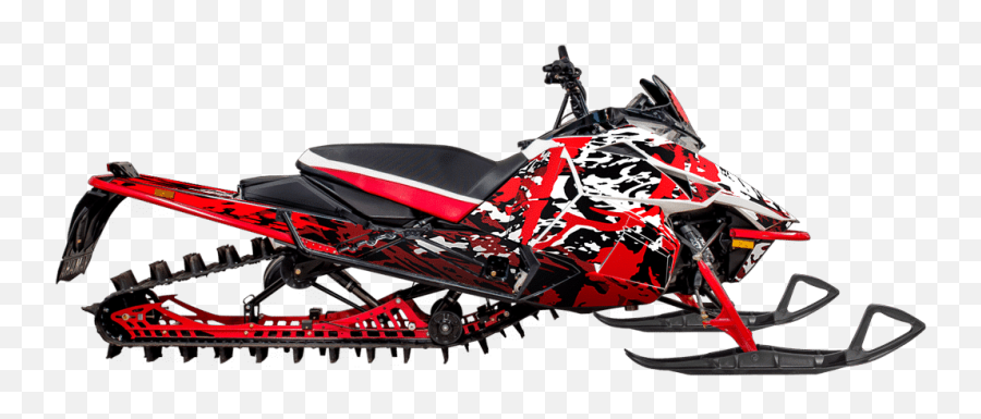 Messy Grunge - Yamaha Viper Snowmobile Wrap Motowrap Decals Yamaha Sr Viper Mtx 153 2015 Png,Viper Icon 2
