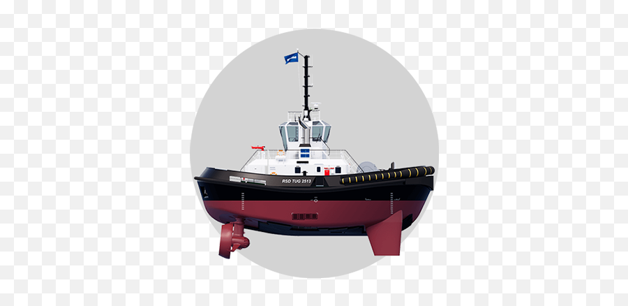 Damen Marine Services Charter Fleet Consists Of Multi - Marine Architecture Png,Tug Boat Icon