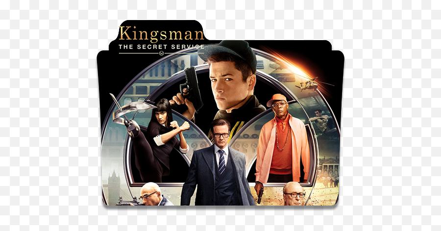 Kingsman The Secret Service Movie Icon 2014 - Designbust Kingsman The Secret Service Icon Png,Secret Icon