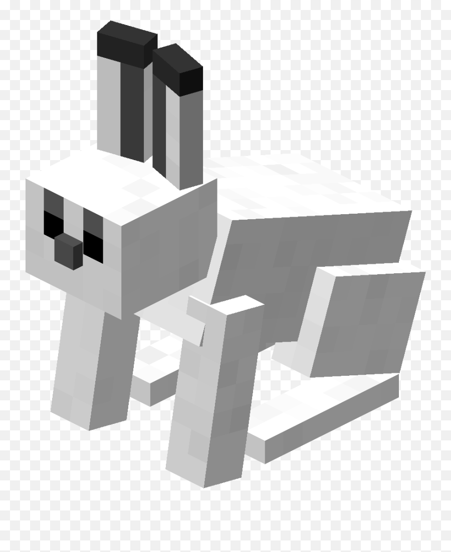white rabbit minecraft rabbit png