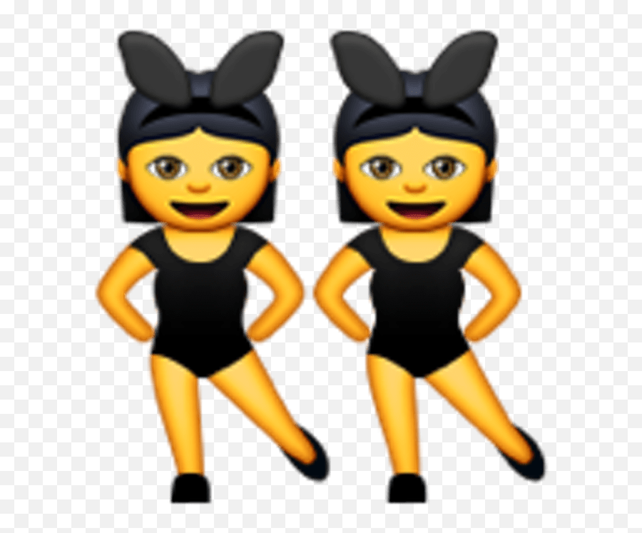 Twin Emoji Png - Twins Emoji Png Download Twins Emoji Woman With Bunny Ears Emoji,Twins Png