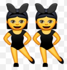 Twin Emoji Png - Twins Emoji Png Download Twins Emoji Woman With Bunny Ears Emoji,Twins Png