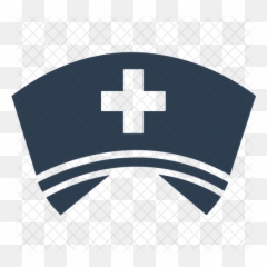 Nurse Hat Icon Of Glyph Style - Logo Medicillin Png