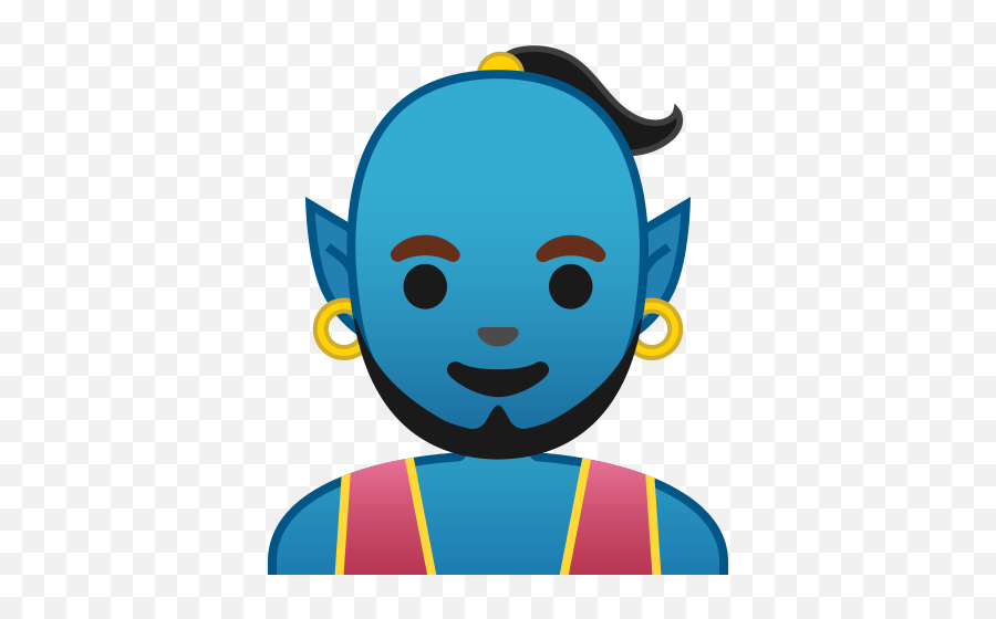 Man Genie Icon Noto Emoji People Stories Iconset Google - Male Genie Emoji Png,Genie Png
