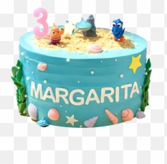 Finding Nemo Cake - Birthday Cake Png,Finding Nemo Png
