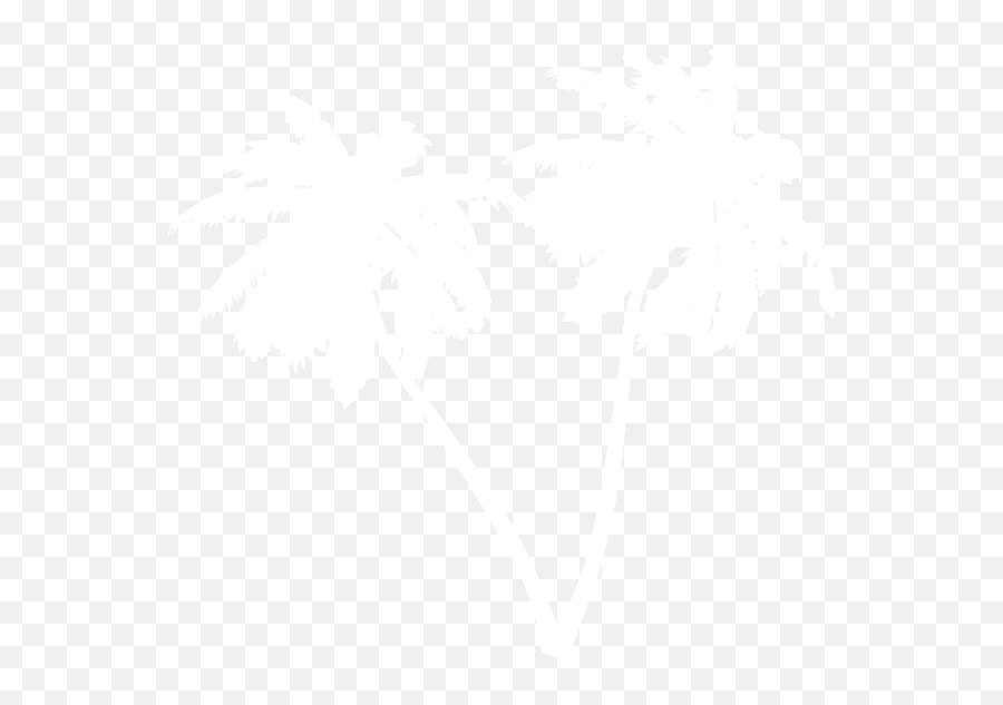 White Palm Leaf Png Transparent Cartoon - Jingfm Palm Tree White Png,Palm Frond Png