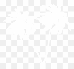 White Palm Leaf Png Transparent Cartoon - Jingfm Tree