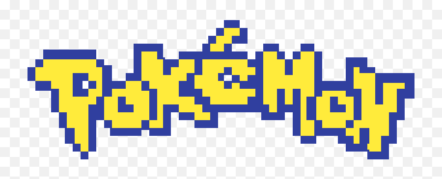 Pixilart - Pokemon Logo By Thelostone Pokemon Logo Pixel Art Png,Pokemon Logo Transparent