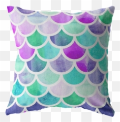 Download Hd Mermaid Scales Throw Pillow - Mermaid Skin Background Png,Mermaid Scales Png