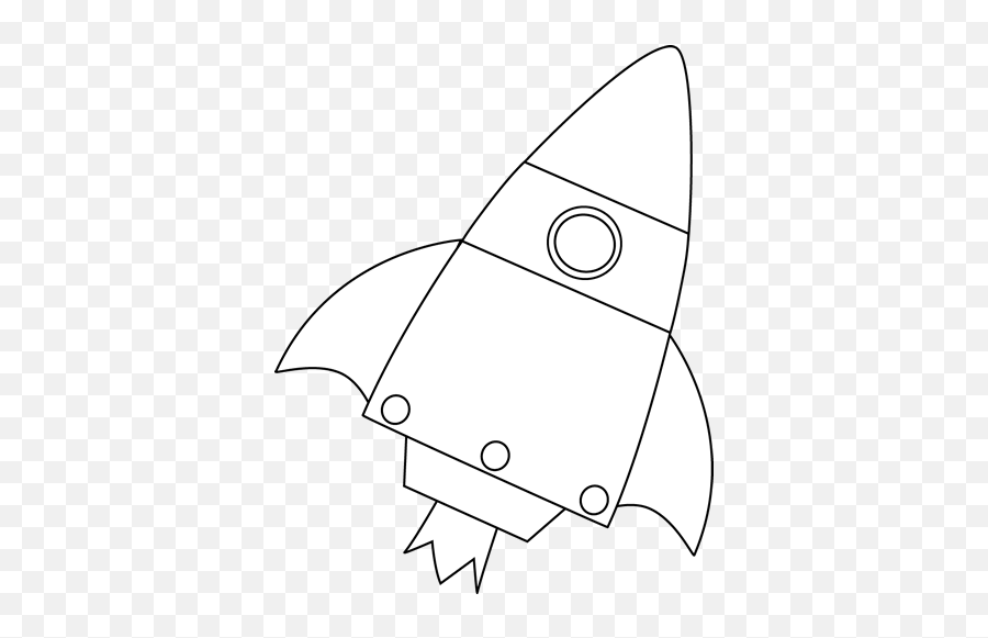 Black And White Rocket Blasting Off - Chalk Astronaut My Cute Graphics Space Black And White Png,Astronaut Clipart Png