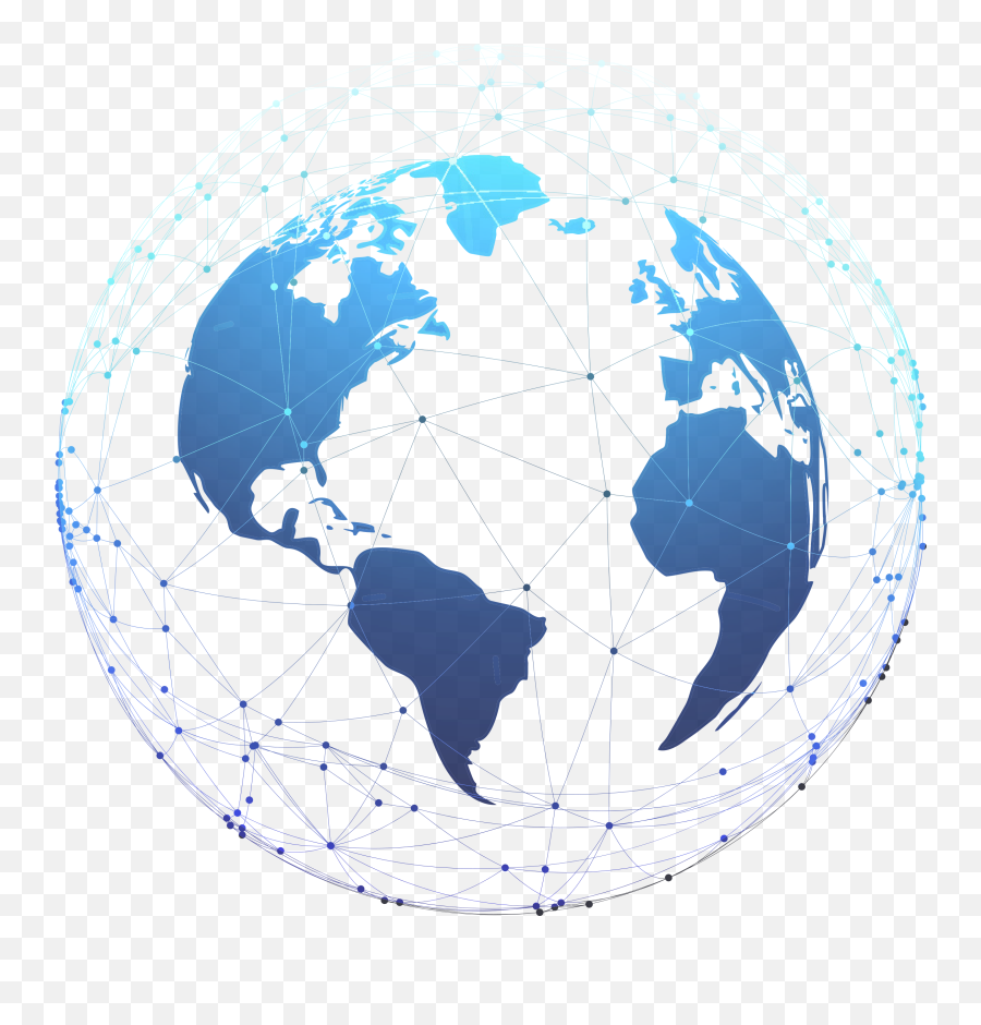 Exchange Digital Currency - Digital Globe Transparent Background Png,Blockchain Png