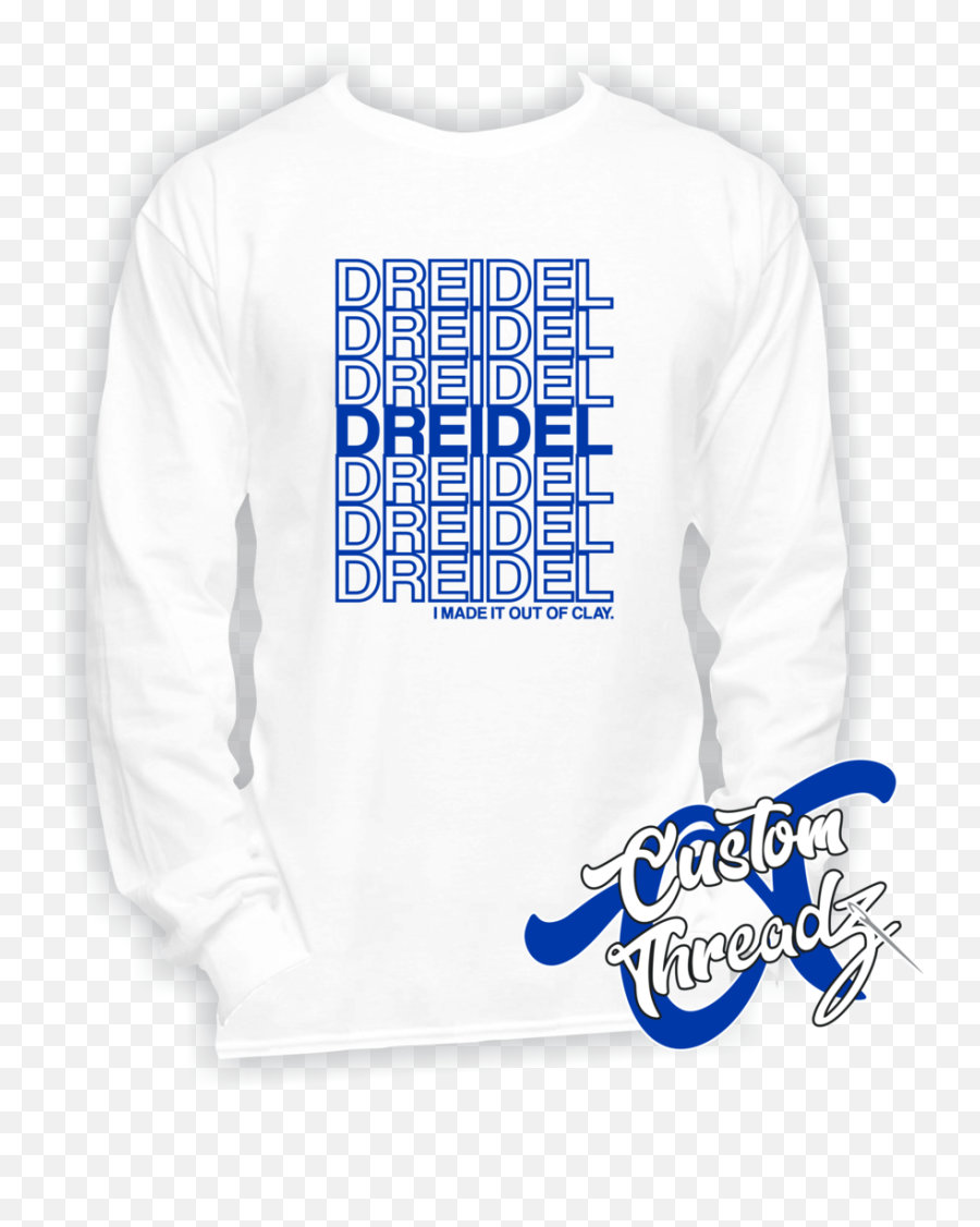 Mens Dreidel Long Sleeve Png