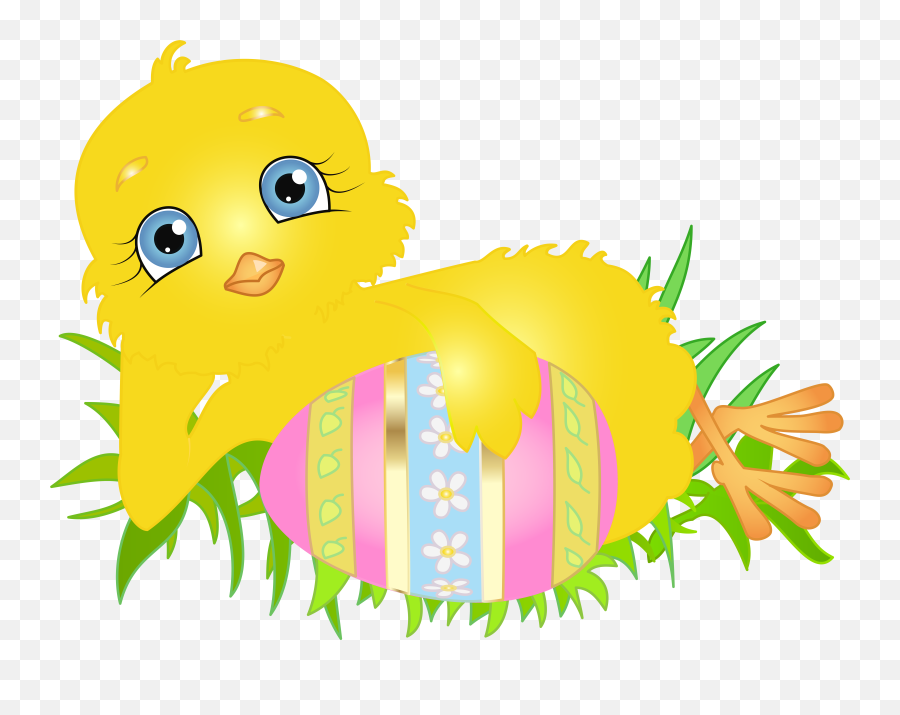 Chick Transparent Egg - Easter Chick Clipart Png,Chicken Clipart Transparent Background