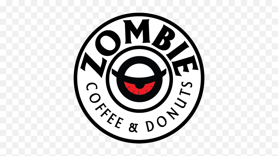 Zombie Coffee Donuts - Circle Png,Donut Logo
