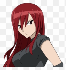 Download Erza Scarlet - Natsu Lucy Erza Scarlet Natsu Lucy Fairy Tail Png,Erza Scarlet Png