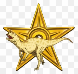 Gold Barnstar Of Dino - Human Rights Png,Dino Png