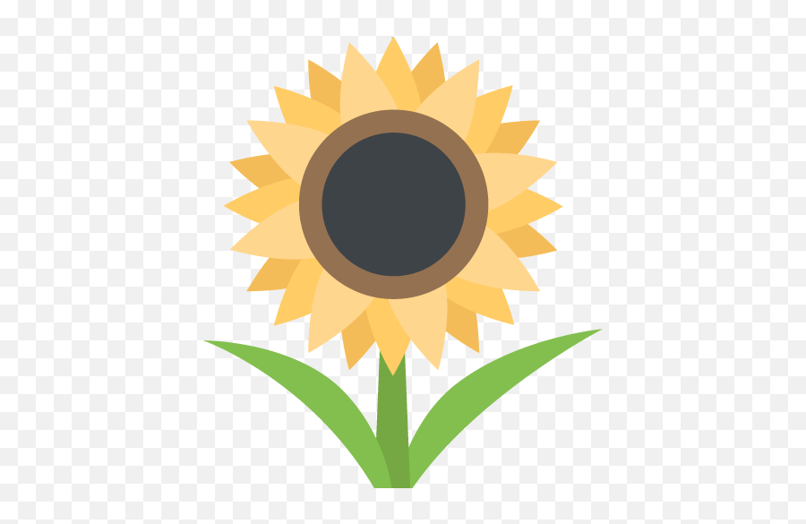 Sunflower Emoji For Facebook Email - Vector Etiqueta De Precio Png,Sunflower Emoji Transparent
