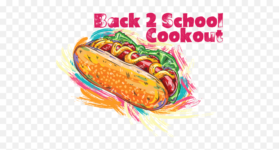 Back - Hot Dog Vector Png,Cookout Png
